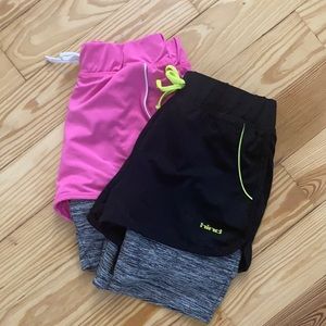 hind athletic shorts with spandex, size M(10-12)